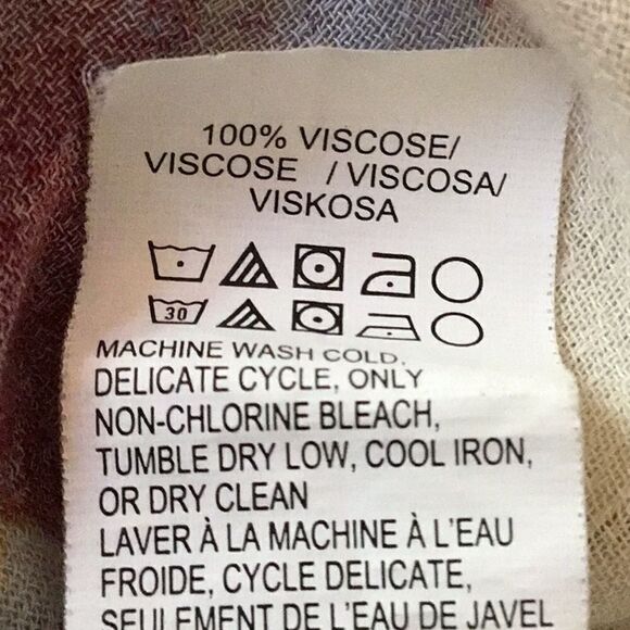 Lucky Brand Major Floral Cream Boho Peasant Festival Blouse - Picture 16 of 16